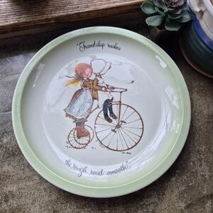 Vintage Holly Hobbie Collector's Friendship Plate 10.5